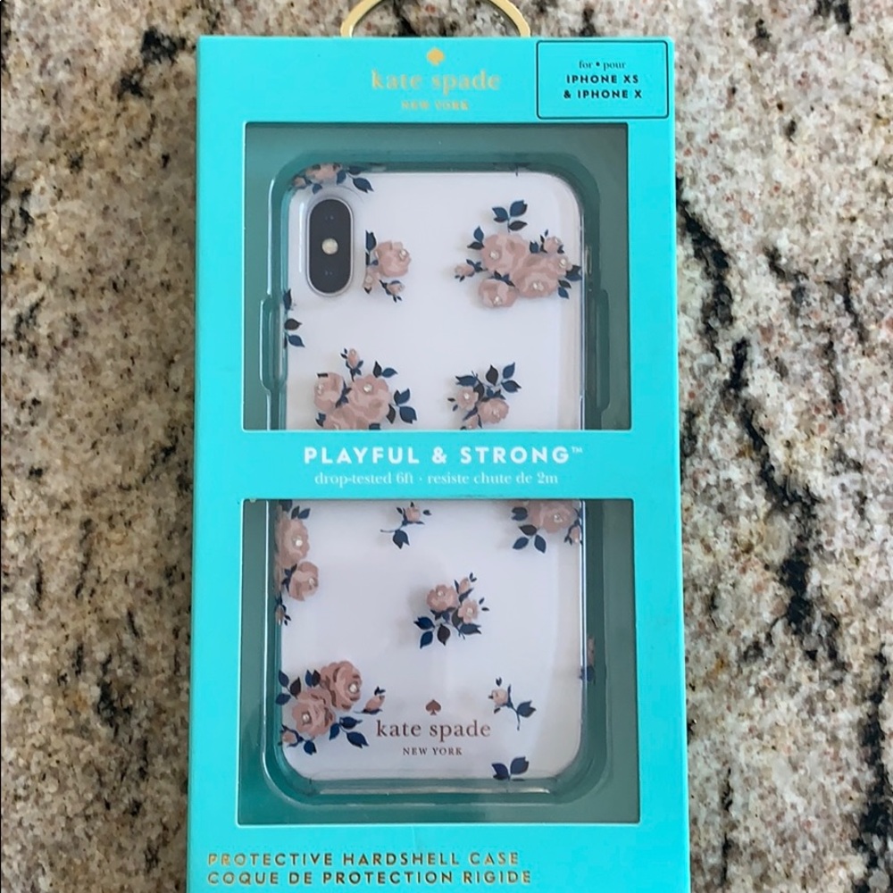 Kate Spade case for iPhone XS.